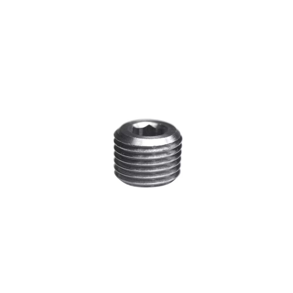 Bouchon mâle à 6 pans creux laiton nickelé série 0936 Parker Legris