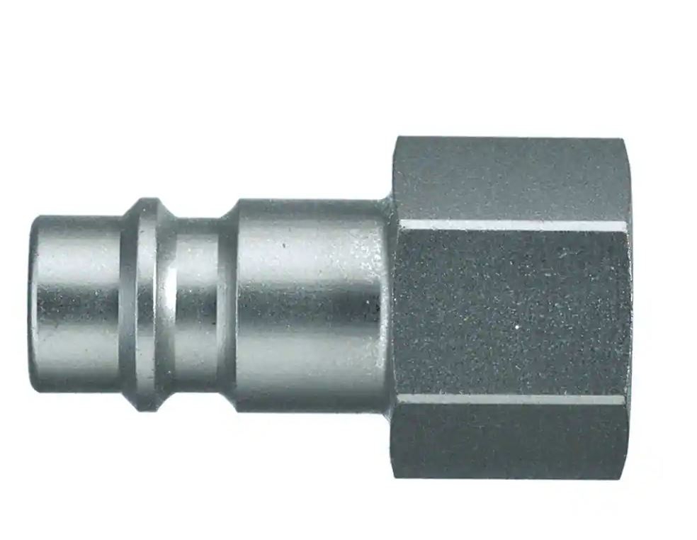  Embout EURO DN7.8 taraudé BSPP sans obturation - Acier zingué série 25 