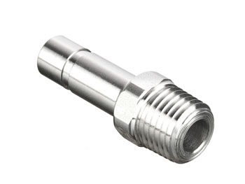  Adaptateur droit encliquetable pour tube x mâle NPT tout inox série 3821 