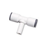 Té égal au centre encliquetable Liquifit pour tube biopolymère série 6388 Parker Legris