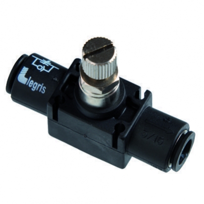  Régleur en ligne unidirectionnel à l'échappement vis externe pour tube corps polymère série 7770 