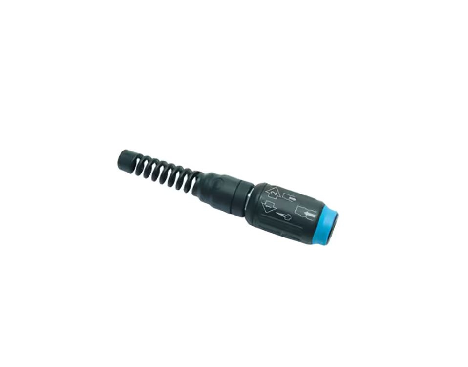 Coupleur EURO DN7.2 pour tuyau avec obtu à purge auto et ressort - Polymère tech/Laiton nickelé série C9000 Parker Legris