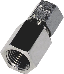 Piquage droit universel à bague pour tube x femelle BSPP inox 316L série 1814 Parker Legris