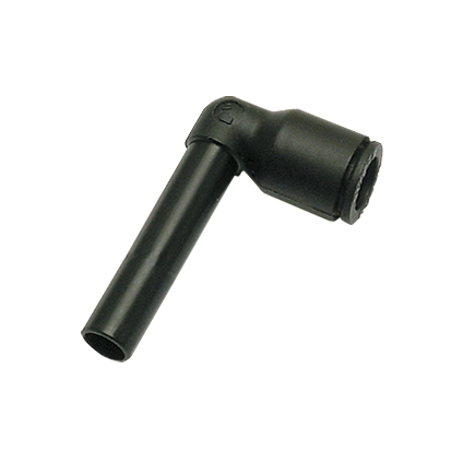 Coude 90° prolongé égal encliquetable enfichable pour tube polymère série 3184 Parker Legris