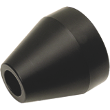  Coiffe de protection cylindrique pour multi-connecteur polymère série 3329 