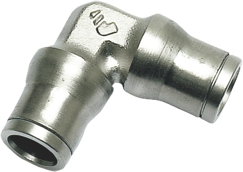  Coude égale 90° encliquetable pour tube laiton nickelé FDA série 3602 