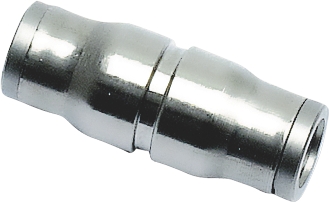  Union double égale encliquetable pour tube laiton nickelé FDA série 3606 