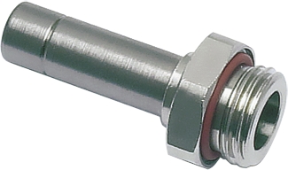 Adaptateur d'orientation encliquetable pr tube x mâle BSPP métrique laiton FDA série 3631 Parker Legris