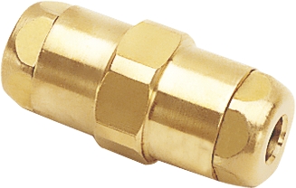 Union égale encliquetable pour tube laiton série 6106 Parker Legris