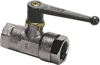  Robinet 2 voies - Laiton - BSP cylindrique - Série 0402 