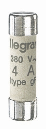 Cartouche industrielle cylindrique - Type aM - Neutre Legrand
