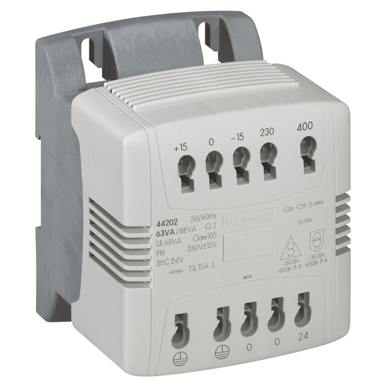 Transformateur de commande et séparation des circuits connexion automatique Legrand