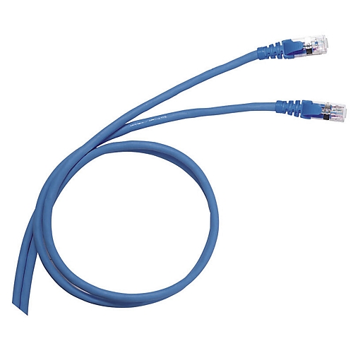 Câbles réseau ethernet : cordons de brassage RJ 45 Cat.6 F/UTP écranté Legrand