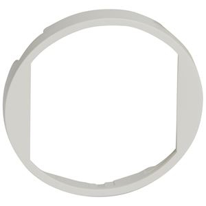 Enjoliveur Céliane blanc pour interrupteur variateur 300/400/600 W et 1-10 V