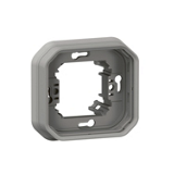  Support plaque pour montage en encastré - Plexo composable - gris 