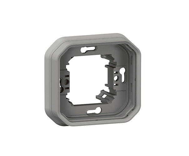 Support plaque pour montage en encastré - Plexo composable - gris Legrand