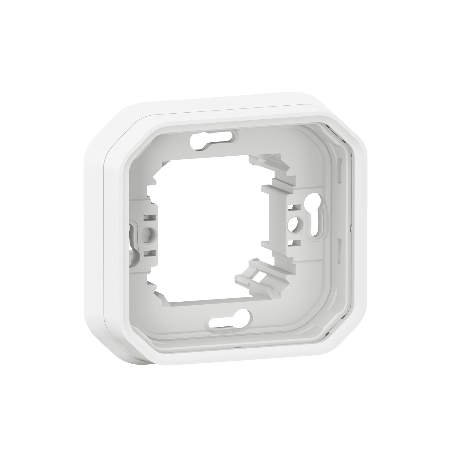 Support plaque pour montage en encastré - Plexo composable - blanc Legrand