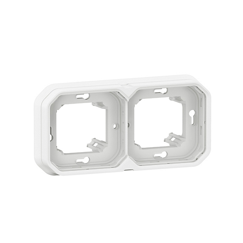 Support plaque pour montage en encastré - Plexo composable - blanc Legrand