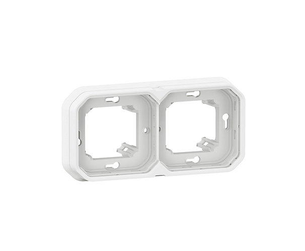 Support plaque pour montage en encastré - Plexo composable - blanc Legrand