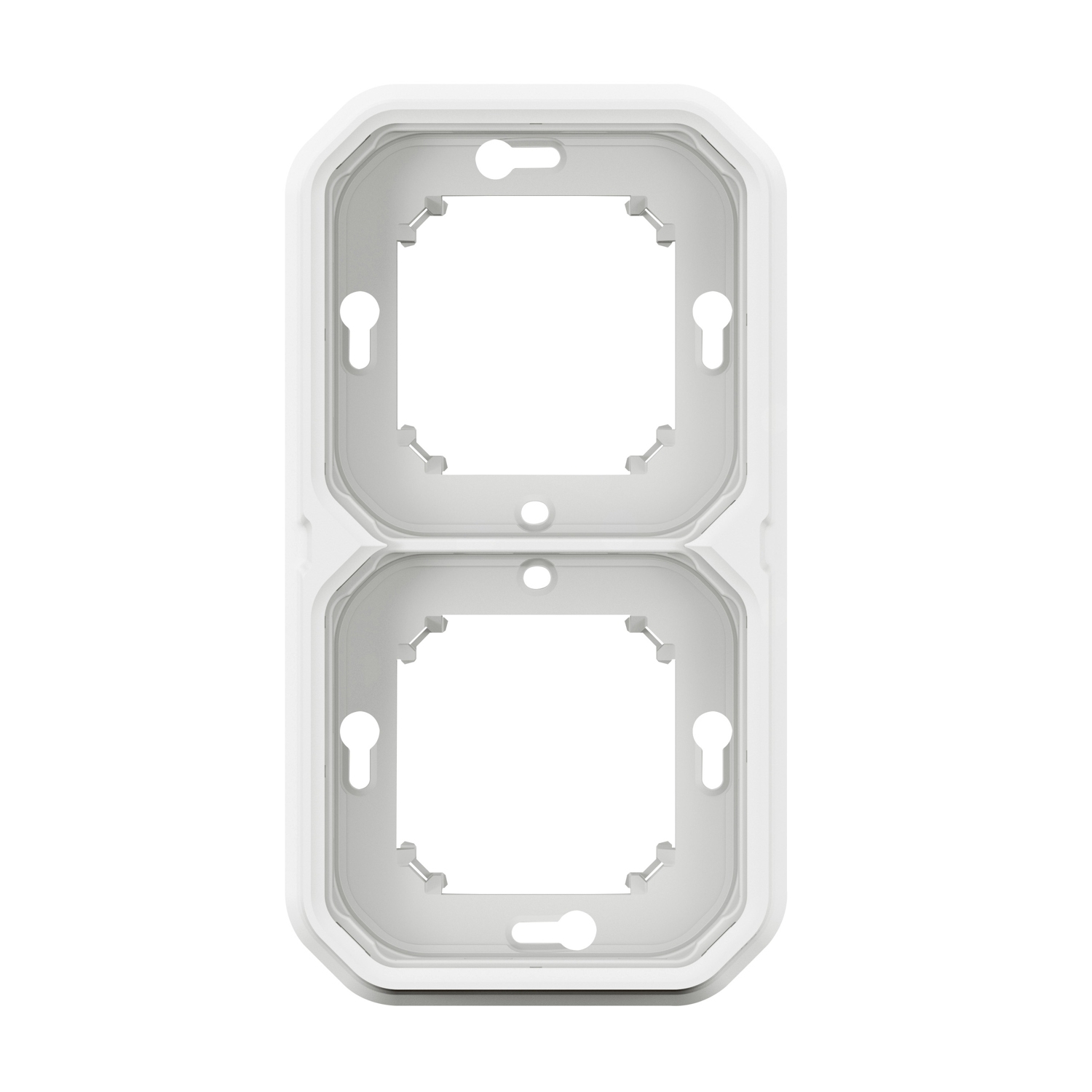 Support plaque pour montage en encastré - Plexo composable - blanc Legrand