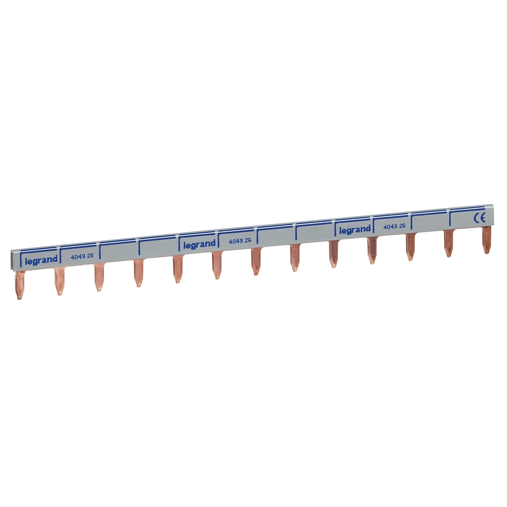 Peigne d'alimentation - pour 13 appareils 1P et 1P+N maxi - section 16 mm Legrand