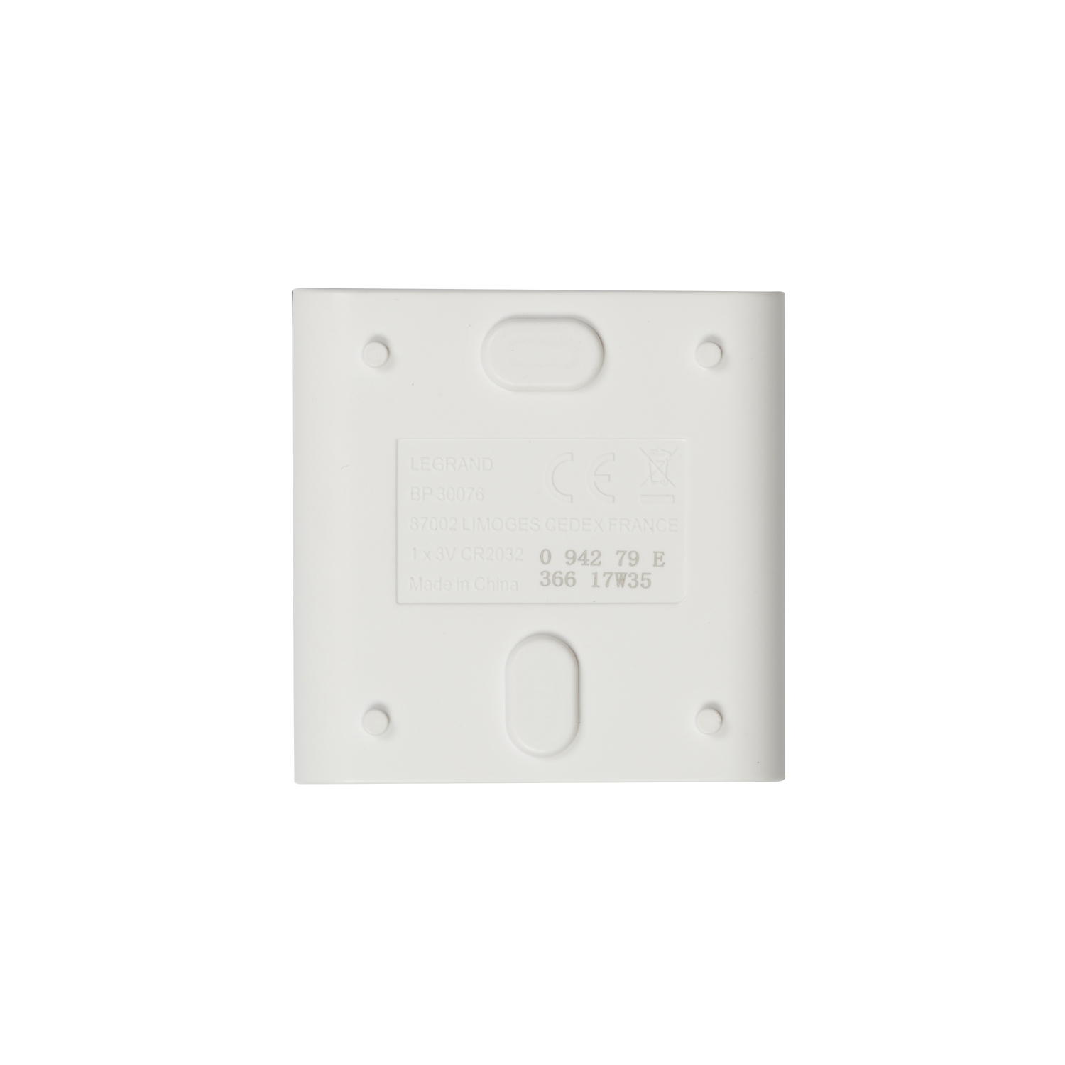 Sonnette IP54 pour kit carillon Sérénité - Blanc - Maison Moderne