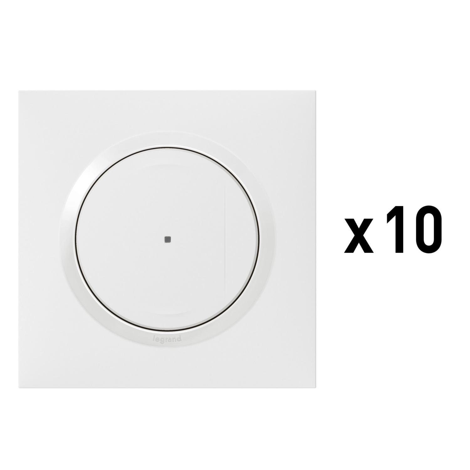 10X Interrupteur VAR CONNECT AVEC N BL