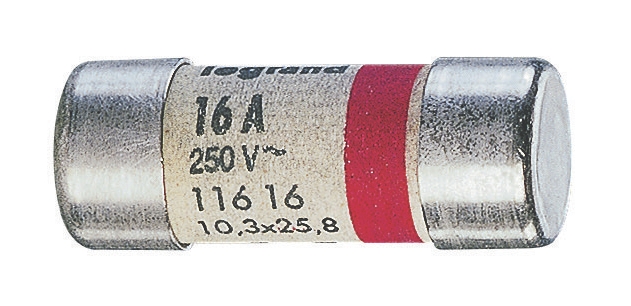  Cartouche cylindrique domestique - 10,3 x 25,8 mm 
