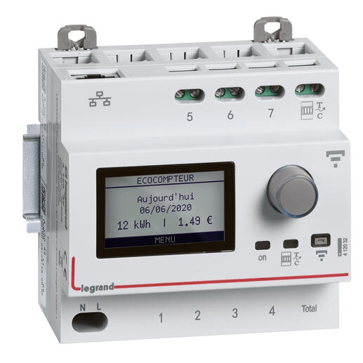 Ecocompteur modulaire connecté Legrand Netatmo