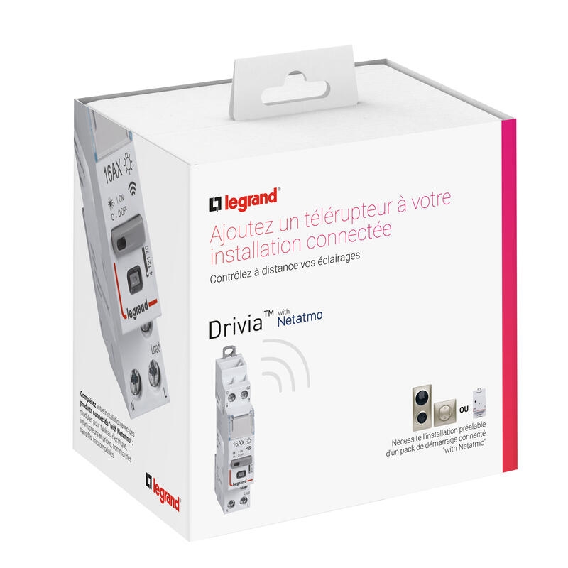 Télérupteur connecté Drivia Legrand Netatmo