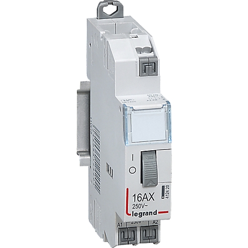 Télérupteur CX3 standard avec bornes automatiques 1P 16 A 250 V contact 1F 230 V 1 module Legrand