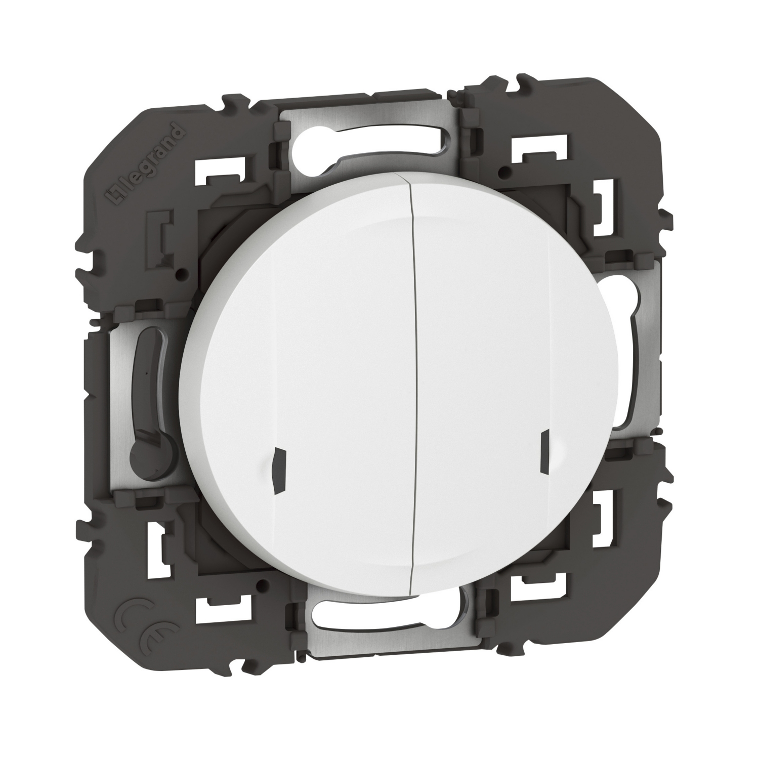 Interrupteur double connect 2X250W BL