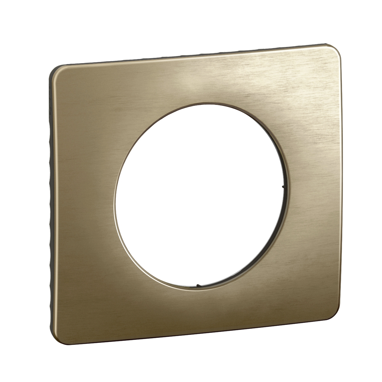 Plaque de finition bronze satiné New Céliane Legrand