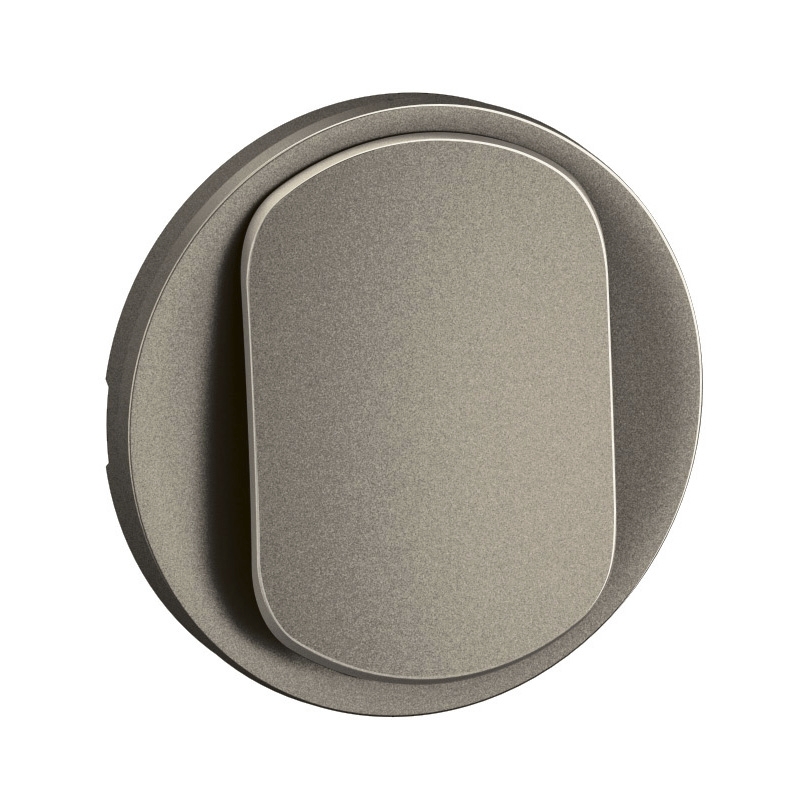 Enjoliveur titanium - Commande éclairage New Céliane Legrand