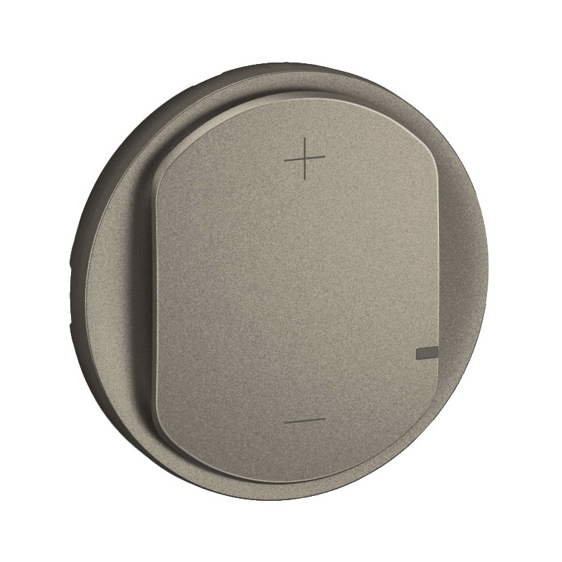 Enjoliveur titanium - Commande éclairage New Céliane Legrand