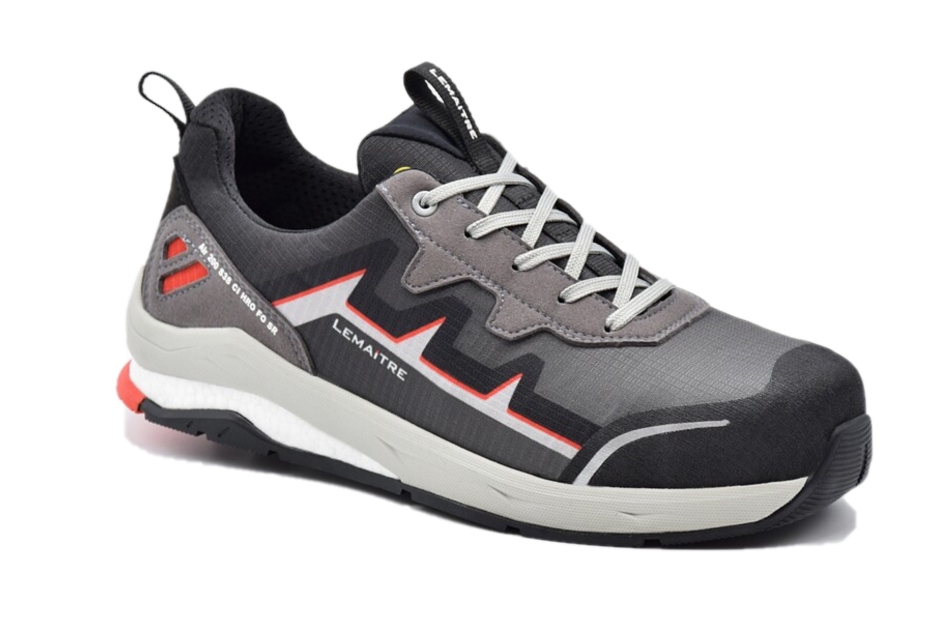 Baskets de sécurité basses Air 200 mixte gris - S3S CI HRO FO SR ESD Lemaître Sécurité