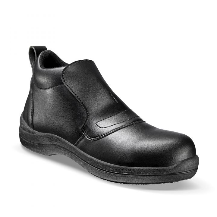 Chaussures de sécurité hautes Blackmax Grip femme noir - S2 CI SRC Lemaître Sécurité