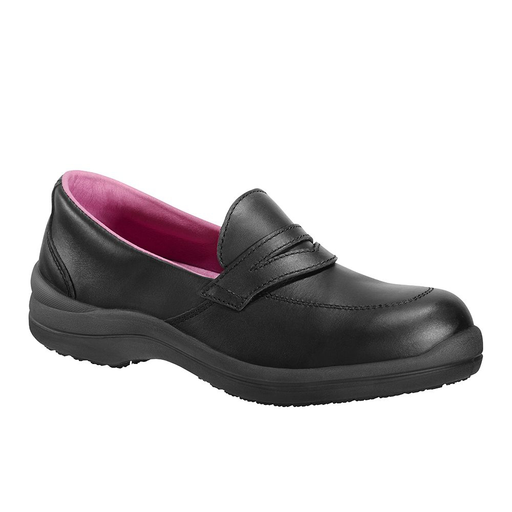  Chaussures de sécurité basses Riana RIANS30NR femme noir/rose - S3 SRC 