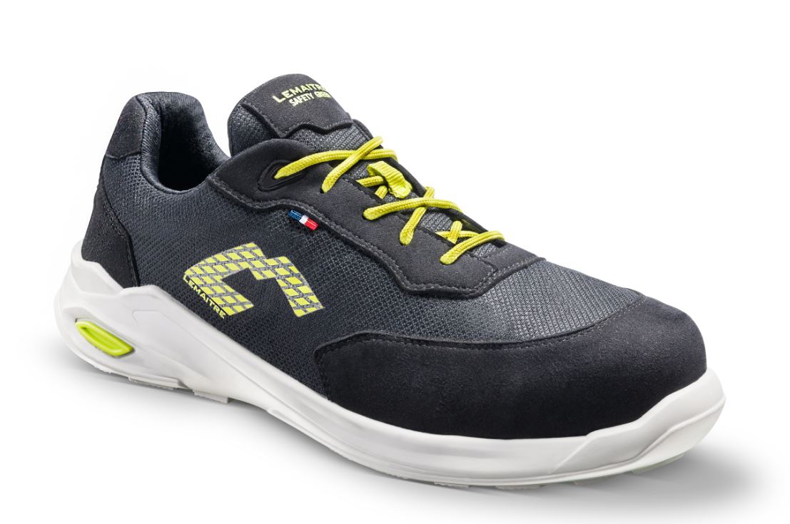 Chaussures de sécurité basses Eden - Noir - S3S FO CI SR Lemaître Sécurité