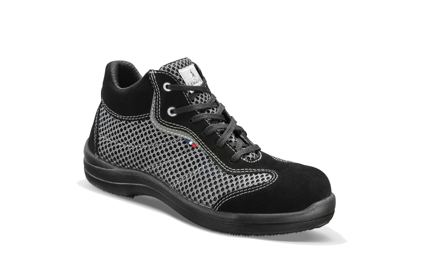Chaussures de sécurité hautes Reseda femme gris - S1P SRC Lemaître Sécurité