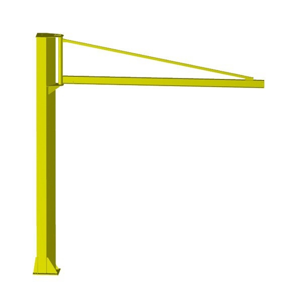 Potence sur fût triangulée 6127