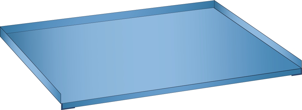Panneau en tôle pour cadre extensible (extension totale) - 1290 x 860 mm Lista
