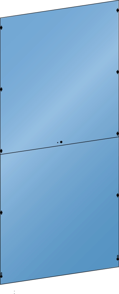 Paroi arrière 1290 x 2000 mm 73.551.010 Lista