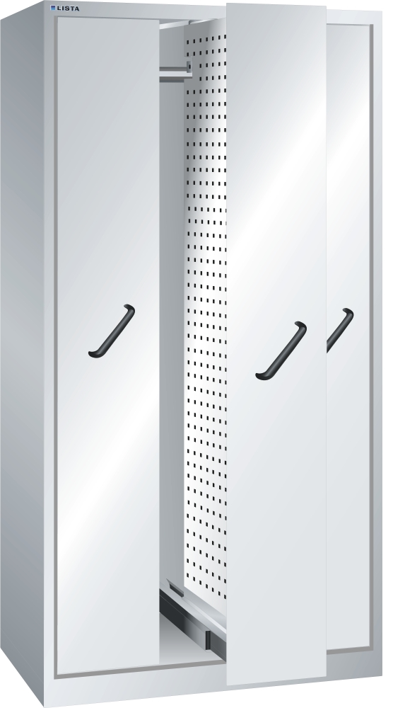 Armoire avec panneaux de façades et parois perforées 85.798.020 Lista