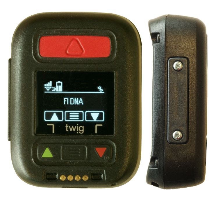 Dispositif d'alarme pour travailleur isolé PTI Twig Neo Magneta