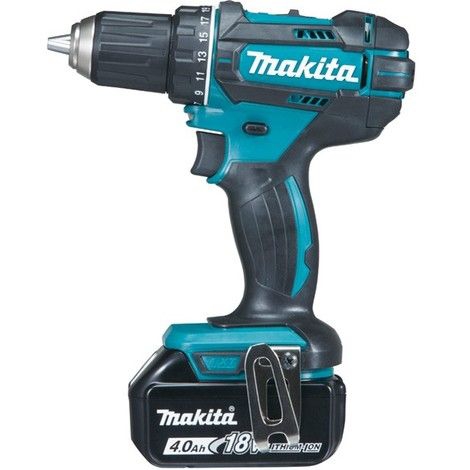 Perceuse visseuse 18 V Li-Ion Ø 13 mm (2x4Ahl) 62Nm Makita