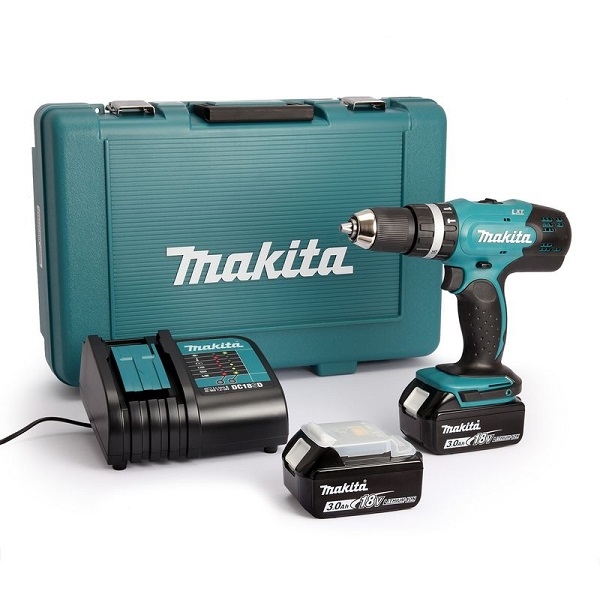 Makita DHP 483 Z Perceuse visseuse à percussion sans fil 18V 40Nm Solo -  sans batterie, sans chargeur