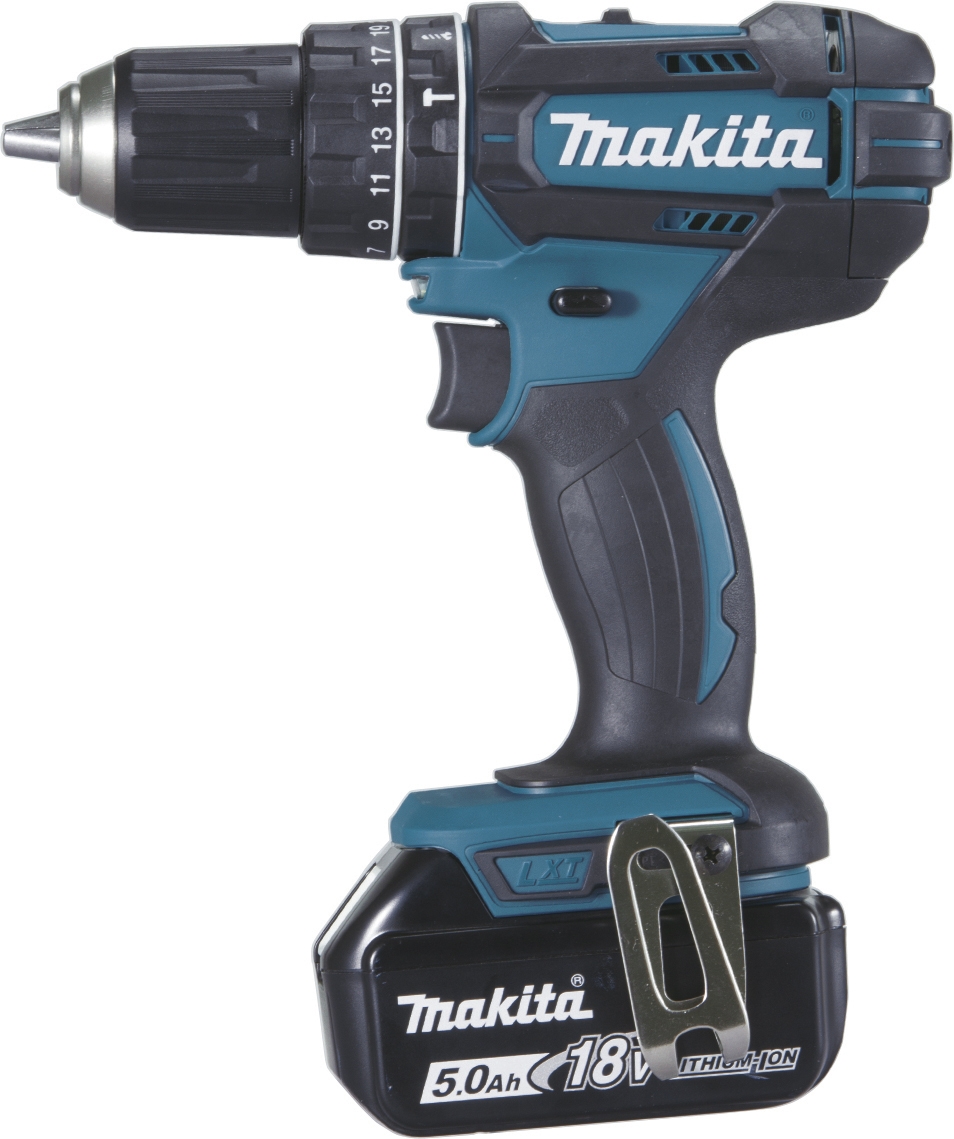 Perceuse visseuse à percussion 18 V 5 Ah 62Nm Makita