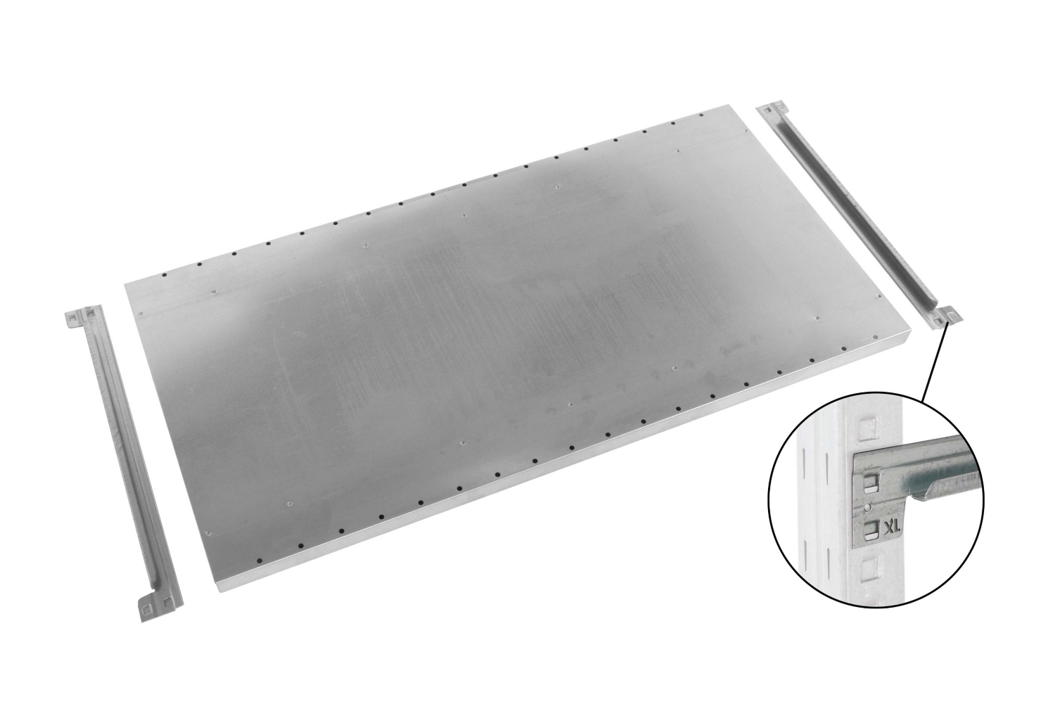 Tablette tôlée galvanisée Adaptiv XL Manorga