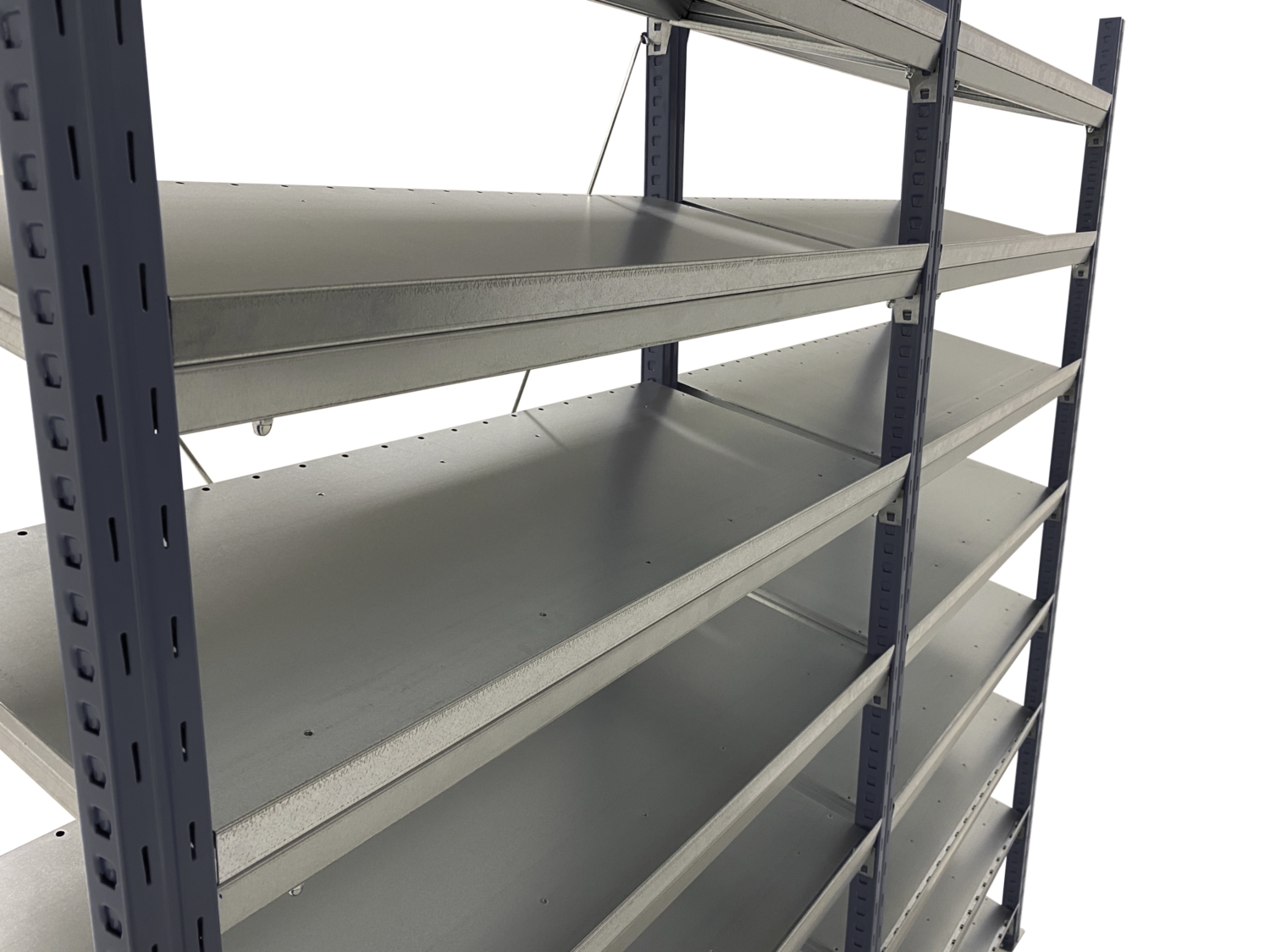 Lot de 2 tablettes inclinées P 500 x L 1000 mm Manorga
